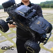 4DRC RC 4WD Monster Truck Offroad Vehicle Tracked RC Car 2.4GHz Radio Technology