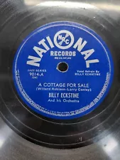 78 RPM A Cottage For Sale Rhythm in a Riff Billy Eckstine National 9014