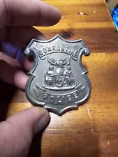 Vintage Quarantine Badge Obsolete Re Listed Due To Ebay