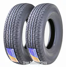 2 Premium FREE COUNTRY Trailer Tires ST235/85R16 Radial 12 Ply LR F Steel Belted