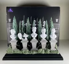 Disney Parks Exclusive Haunted Mansion Singing Busts Figure Light & Sound New