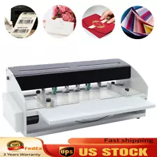 3in1 Electric Creasing Machine Paper Creaser Scorer Perforator Cutter for Card