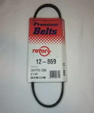 Rotory 12-869 Replaces Snapper 12354 22" X 3/32" Lawn Mower Belt New Old Stock