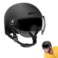 Ultra-light Classic Half Helmet For Motorcycle, Bike, Bicycle With Sun Visor DOT