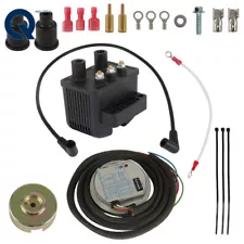 Single Fire Programmable Ignition Coil Kit 53-660 For EVO Big Twin XL Sportster