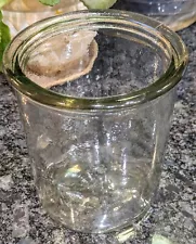 Glass Crock Jar For Sourdough Starter Or Storage 5.5" X 4.75"