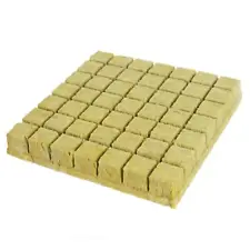 Grodan Rockwool Cubes (1. 5 Inches) 49 Cubes