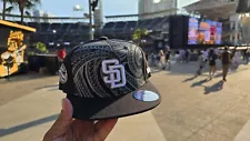 San Diego Padres Pacific Islander Themed Hat for game on 9/05/2024