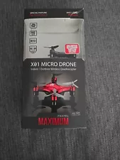 Propel Maximum X01 Micro Drone Wireless Quadrocopter - Red Tested