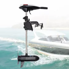 45/58/65LBS 12V Electric Outboard Trolling Motor Fishing Boat Thrust Engine 40cm