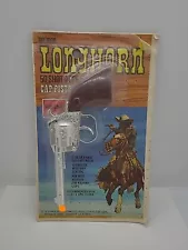 NEW OLD STOCK LONGHORN KILGORE CAP GUN 50 SHOT PISTOL VINTAGE REPEATER NOS 1976