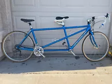 Santana Sovereign Tandem Bicycle Blue Pre-Owned Great Condition