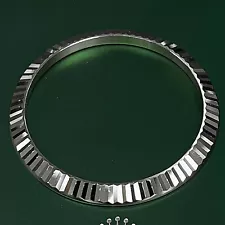 ROLEX ORIGINAL AUTHENTIC FLUTED BEZEL FOR 40MM 18K WHITE GOLD