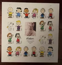 2022 Forever Charles Schulz Book of 20 mint #5726 Charlie Brown Peanuts Snoopy