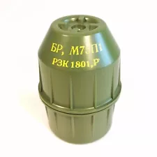 Lot of 5pcs Genuine Yugo Serbian military Grenade Case for M75 army Hand Grenade