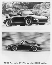 1989 Porsche 911 Turbo 930S Option Press Photo Features/Options & Specs 0005