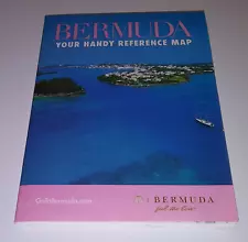 2011 Bermuda Handy Reference Fold Out Map - Never Used