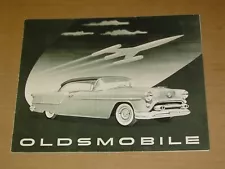 1954 OLDSMOBILE 88 NINETY EIGHT STARFIRE FOLDOUT SALES BROCHURE ORIGINAL! NICE!