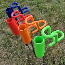 Bank Pipe Rod Holders For Bank Or Shoreline / Fishing / Catfishing