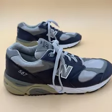 New Balance 587 Men's Sz 12 D Navy Gray Running Sneakers M587NV Made in USA