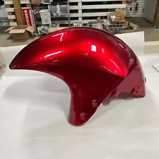 USED GEN 2 AFTERMARKET RED FRONT FENDER 08-20 SUZUKI HAYABUSA (For: 2017 Hayabusa)