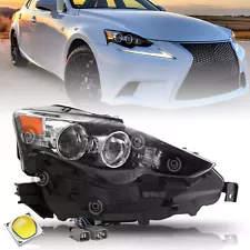 for 2014 2015 2016 Lexus IS250 IS200T IS300 IS350 Passenger Side LED Headlights (For: Lexus IS250)