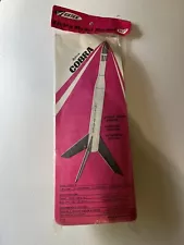 VINTAGE SEALED ESTES ASTRON COBRA FLYING MODEL ROCKET LEVEL 2,MODEL #K-10