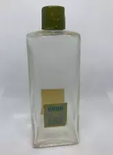 Vintage Avon Liquid Powder Naturelle Glass Bottle Empty