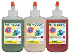 PATTI-GOOP 3-PACK SGR FLESH BLOOD MADE FOR CREEPY BUGS TOYS RUBBERY CRAWLERS