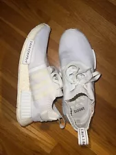 Adidas_NMD R1_Japan Boost_Triple White_BZ0221_Sneakers_Men Size 9 1/2_Primeknit