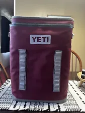 YETI Hopper BackFlip 24 Soft-Sided Backpack Cooler - Harvest Red