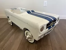 Rare 65 Ford Mustang Shelby GT350 Pedal Car with COA - unassembled Warehouse 36