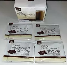 Lot of (4) AdvoCare Meal Replacement Shakes - Chocolate - Best By 01/2025