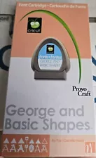 Cricut Cartridge - George And Basic Shapes. New