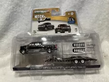 1/64 GREENLIGHT 2018 FORD F 350 "KING RANCH" CREW CAB DUALLY P.U./HD FLATBED TLR