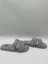 Women’s Puma Fluff Remix Metallic Bx Slippers Grey Size 8