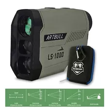 Compact For Hunting Rangefinder with 6X Magnification and Angle Accuracy