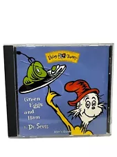 Dr Seuss Living Books Green Eggs and Ham CDRom Interactive Book,Good Condition