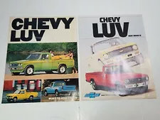 1976 1977 Chevrolet OEM Chevy LUV Series Chevy Trucks New Car Sales Brochure