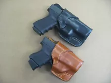 Azula Leather Cross Draw Carry Handgun Holster CCW For..Select Gun & Color - 1