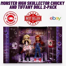 Monster High Skullector Chucky and Tiffany Doll 2 Pack Brand New FREE Delivery