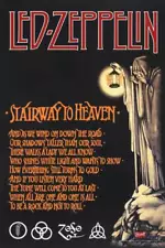 LED ZEPPELIN - STAIRWAY TO HEAVEN POSTER 24x36 - OFFICIAL AND LICENSED 55076