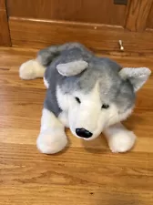 Douglas Lobo Husky Dog Plush Stuffed Animal, 25"