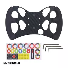 SIMPUSH 12.2" Steering Wheel MOD SIM Wheel for FANATEC Universal Hub V1/V2