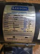 New ListingLeeson DC Permanent Magnet Motor - C42D17FK1C Tested