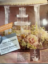 Wilton Fanci Flow Tabletop Water Fountain for Tiered Cakes PARTS OR REPAIR