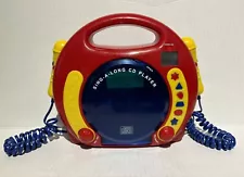 Vintage Karaoke Portable Children's Sing-A-Long CD Player with Microphones