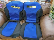 Momo car seat covers - universal bucket seat fit for seats without headrests