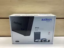 AUDISON AP4D 4-CHANNEL AMPLIFIER 4 x 130W RMS COMPONENT SPEAKERS CAR AUDIO NEW!!