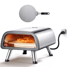 VEVOR Electric Pizza Oven Countertop Pizza Maker for 12" Pizza Indoor & Outdoor